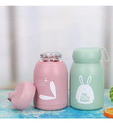 Bunny Glass Water Bottle - 340ml capacity - Any 1
